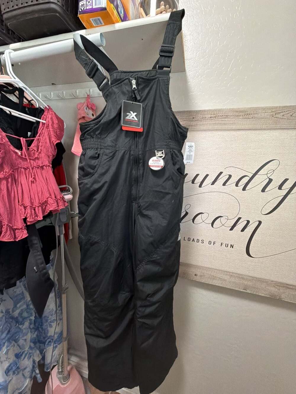 ZeroXposur Juvi Bib Snow Pants Black